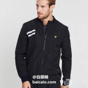 限XL码，Lyle & Scott 苏格兰金鹰 男士超弹运动夹克JK1060 Prime会员免费直邮含税