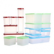 京东PLUS会员： Tupperware 特百惠 冰箱储藏保鲜盒 19件套 708元包邮（需用券）