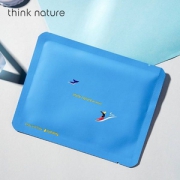 姜丹尼尔同款，韩国进口 think nature 补水保湿椰子生物纤维素面膜 4片