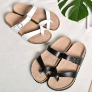严选 情侣绕趾式夏季拖鞋
