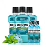 LISTERINE 李施德林 冰蓝口味 漱口水套装 *3套  81.48元