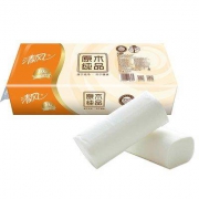 清风 原木纯品无芯卷纸 3层75克*10卷