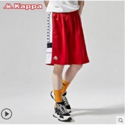 Kappa Banda串标男款运动短裤 狂欢节319