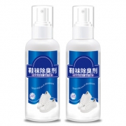 绿色家园 鞋袜去脚臭剂 100ml*2瓶 5.1元包邮