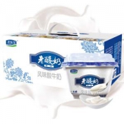 君乐宝酸奶老酸奶酸牛奶139g*12碗*5件