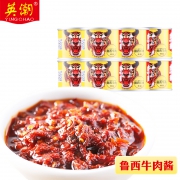 英潮 鲁西牛肉鲜椒酱50g*8罐