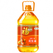 中粮出品 福临门 家香味 压榨一级花生油 6.18L x2件