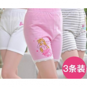 21点开始：Barbie 芭比 女童安全裤 3条 17.5元