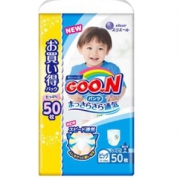GOO.N 大王 男婴儿维E拉拉裤 XL50 *5件 361.23元包邮（需用券）