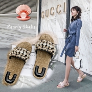 ￥9.9 韩版珠贝网红凉拖鞋女外穿