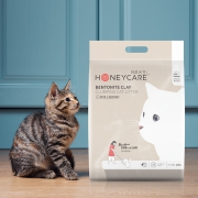 HONEYCARE 心宠 膨润土猫砂 10kg 14.9元包邮（需用券）