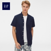 GAP 441140 男士牛津布短袖衬衫 *3件 323.6元（需用券，合107.87元/件）