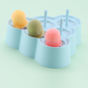 悠家良品 硅胶雪糕模具 6格长方形圆球款 9.9元（需用券）