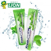 限Plus会员，日本 LION 狮王 亮齿美白牙膏（清新薄荷）160g*6支 49.4元