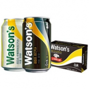 Plus会员：Watsons 屈臣氏 苏打汽水 330mlx24罐x3件
