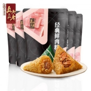 真真老老 经典嘉兴肉粽子100g*10只