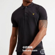 限XL码，Lyle & Scott 苏格兰金鹰 男士弹力棉修身Polo衫 Prime会员凑单免费直邮含税