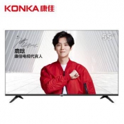 27日0点 历史低价： KONKA 康佳 LED55D6 55英寸 液晶电视