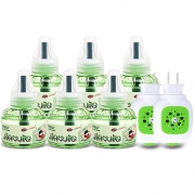 皎洁 电热蚊香液 6液+2器 15.1元包邮（需用券）