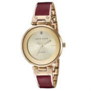 中亚prime会员： Anne Klein AK/2512BYGB 女士时尚镶钻手表 207.39元+23.23元含税直邮约231元