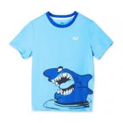 16日0点：361°  男童鲨鱼图案短袖T恤 34元包邮（前2小时）