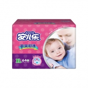 Anerle 安儿乐 干爽超薄纸尿裤 XL64片 *2件 94.5元包邮（需用券，合47.25元/件）