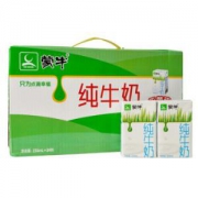 MENGNIU蒙牛纯牛奶250ml*24盒*3件
