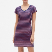 GAP 盖璞 437038 女士纯棉短袖连衣裙 89元
