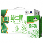 现代牧业 纯牛奶 250ml×24 礼盒装
