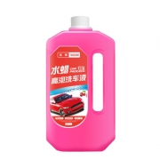 拓程 水蜡高泡洗车液 1L +洗车海绵 6.8元包邮（需用券）