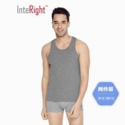 Interight 男子罗纹背心 2件装