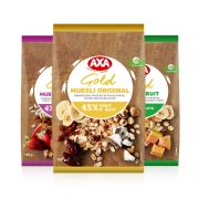 25日0点：AXA 水果坚果 即食燕麦片 750g 29.5元包邮（前1000件）