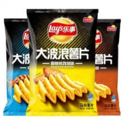 乐事 休闲食品 大波浪组合包(鱿鱼+烤翅+五花肉)70克*3包 13.2元