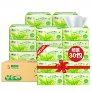 88VIP：心相印 茶语抽纸 3层120抽30包 *4件 142.22元包邮（合35.56元/件）