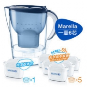 BRITA 碧然德 海洋系列3.5L +去水垢专家版滤芯 1壶6芯 229元包邮（满减）