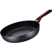 上市公司 爱仕达 麦饭石平底不粘锅 26cm 燃电通用 44元包邮 直降15元