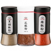 吉得利 黑胡椒粉60g+辣椒粉50g+花椒粉50g
