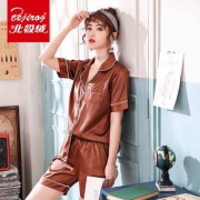 Bejirog 北极绒 BJR-FZS01 女士冰丝家居服 2件套