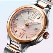CASIO卡西欧 SHEEN系列 Voyage Series SHW-1700SG-4AJF 女士电波表