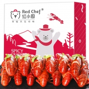 第2件仅0元_红小厨麻辣十三香小龙虾熟食麻辣即食香辣味50-34只 69.9元