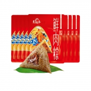 ￥26.6 老城南 嘉兴手工鲜肉粽 100g*10只