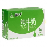 蒙牛 纯牛奶 PURE MILK 250ml*16 礼盒装 *3件