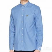 限XL码，Lyle & Scott 苏格兰金鹰 LW1005V 男士纯棉水洗牛津衬衫 Prime会员凑单免费直邮含税