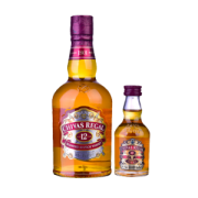 CHIVAS芝华士12年苏格兰威士忌500ml+赠50ml小酒版+芝华士酒壶
