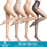 俞兆林 15D超薄防勾丝袜 5条 14.7元包邮