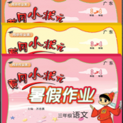 黄冈小状元三年级暑假作业语文数学英 券后￥32.5
