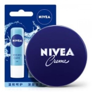 NIVEA妮维雅（水平衡保湿润唇膏+经典蓝罐润肤霜60ml）*3件