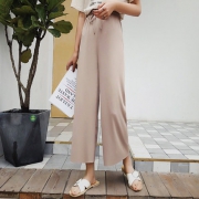 星足靓丽 女士阔腿裤 八分 3款可选 18.9元包邮（需用券）