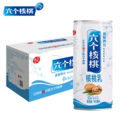 六个核桃旗舰店 核桃乳180ml*8罐 券后￥19.9