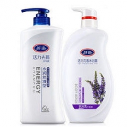 好迪 水润丝滑洗发水 750ML+花香沐浴露 750ML 29.9元包邮（需用券）
